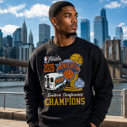 Unisex Eastern Conference Finals Train Graphic Shirt 2026 for Basketball Fans
