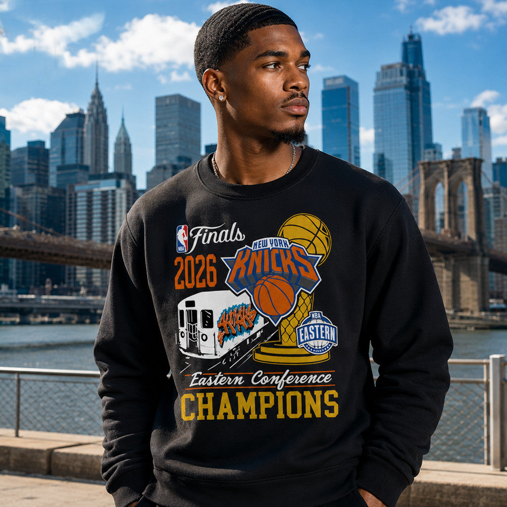 Unisex Eastern Conference Finals Train Graphic Shirt 2026 for Basketball Fans