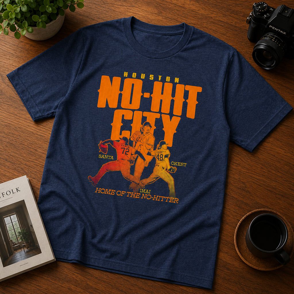 Unisex No-No City Graphic Shirt for Baseball Fans