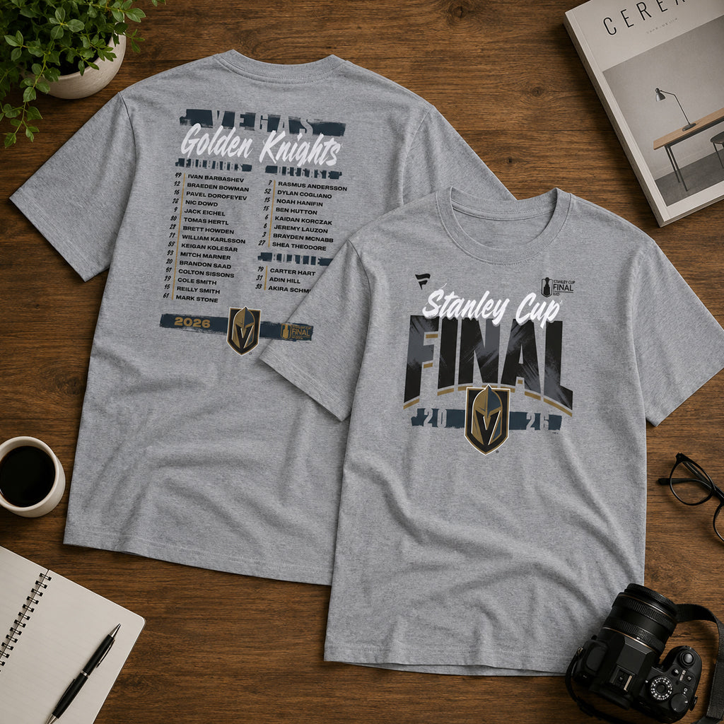 Unisex Final Roster Graphic T-Shirt 2026 for Hockey Fans