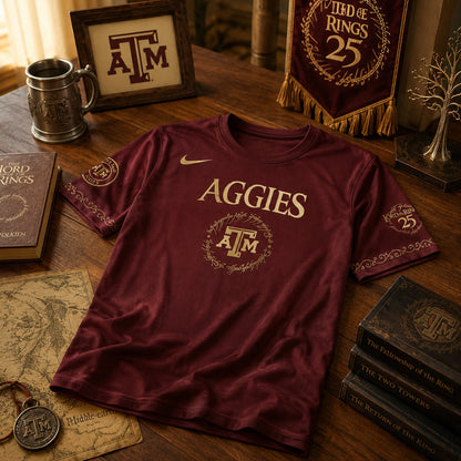 Unisex Maroon Fantasy College Sports Graphic Shirt 2026 for Fans