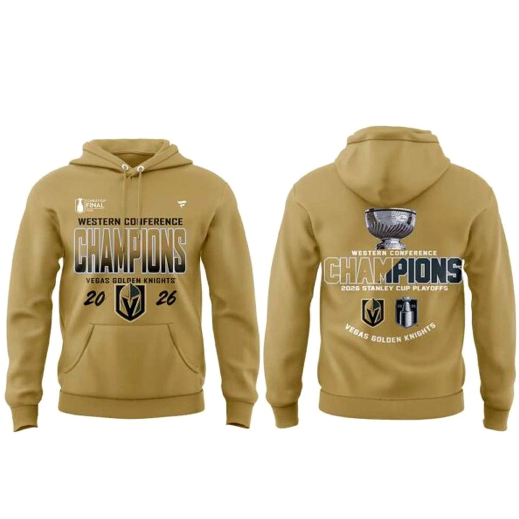 Unisex Western Conference Champions Graphic Shirt 2026 for Hockey Fans
