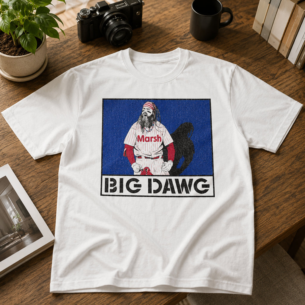 Unisex Baseball Graphic Shirt Big Dawg Fan Apparel Casual Everyday Tee