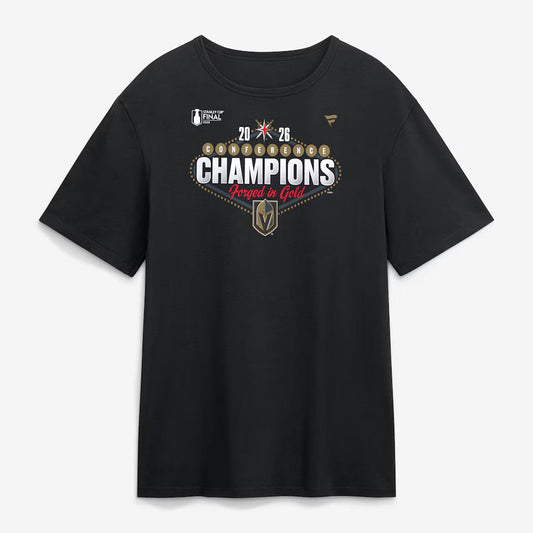 Unisex Vegas Golden Knights Western Conference Champions Hometown Graphic T-Shirt 2026 for Hockey Fans