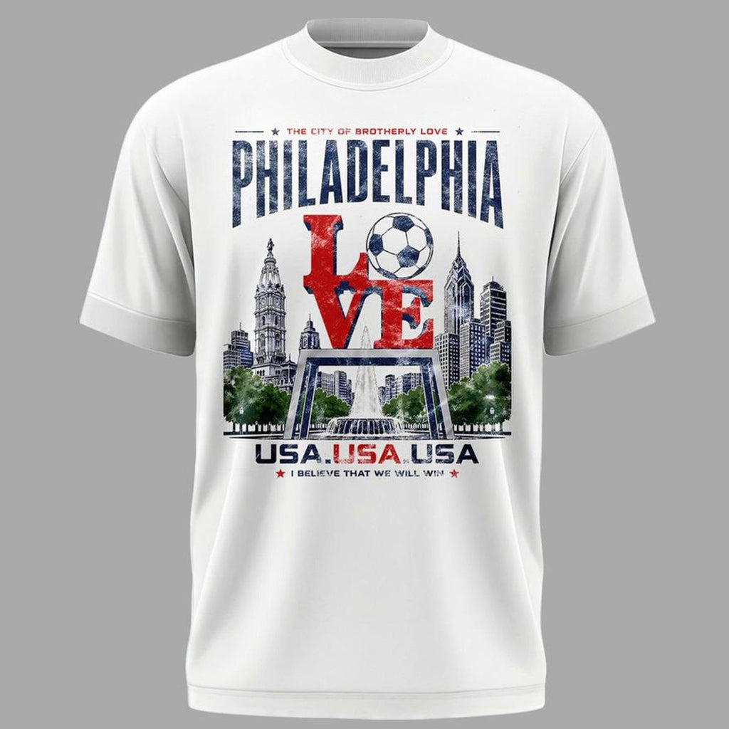 Unisex 2026 Host City USA Graphic Shirt for Soccer Fans