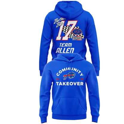 Unisex Community Takeover 2026 All Blue Day Graphic Shirt for Football Fans