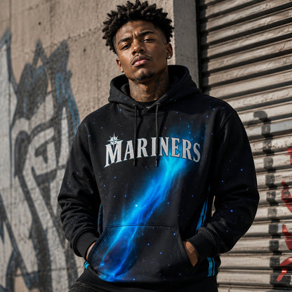 Unisex Sci-Fi Anniversary Baseball Night Graphic Hoodie 2026 for Fans