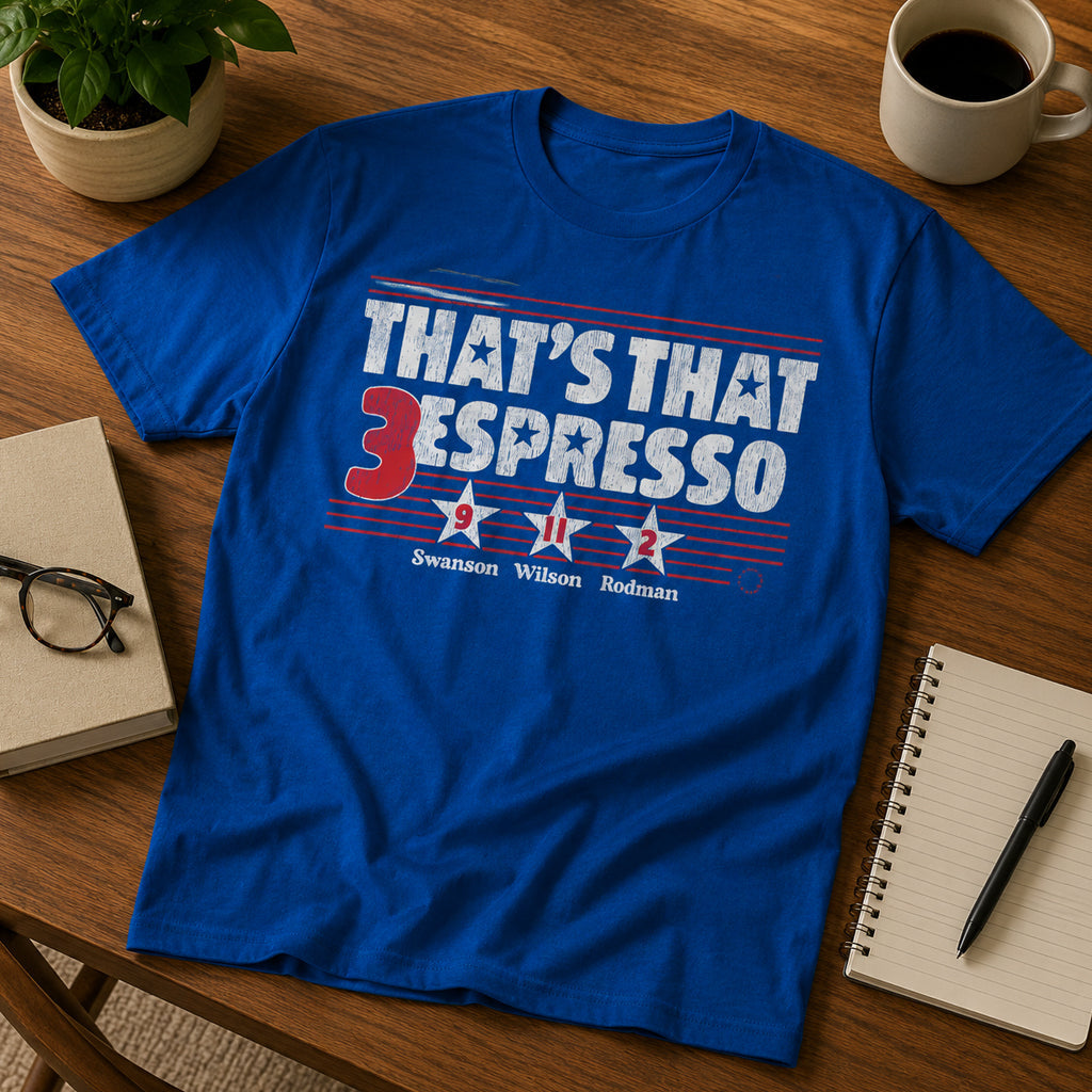 Unisex That That 3 Espresso Graphic Shirt for Soccer Fans