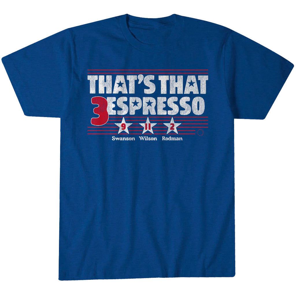 Unisex Mallory Swanson Trinity Rodman And Sophia Wilson That's That 3 Espresso Graphic Shirt for Soccer Fans