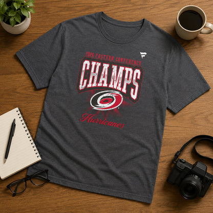 Unisex 2026 Eastern Conference Champions Vintage Tri Blend Graphic Shirt for Hockey Fans