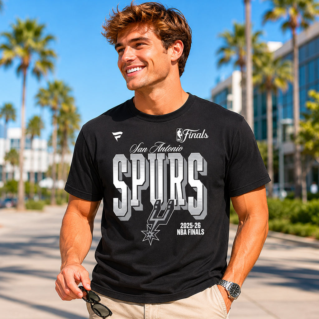 Unisex Black 2026 Finals Graphic Shirt for Basketball Fans