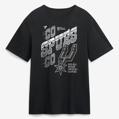Unisex San Antonio Spurs 2026 Western Conference Champions Hometown Graphic Shirt for Basketball Fans