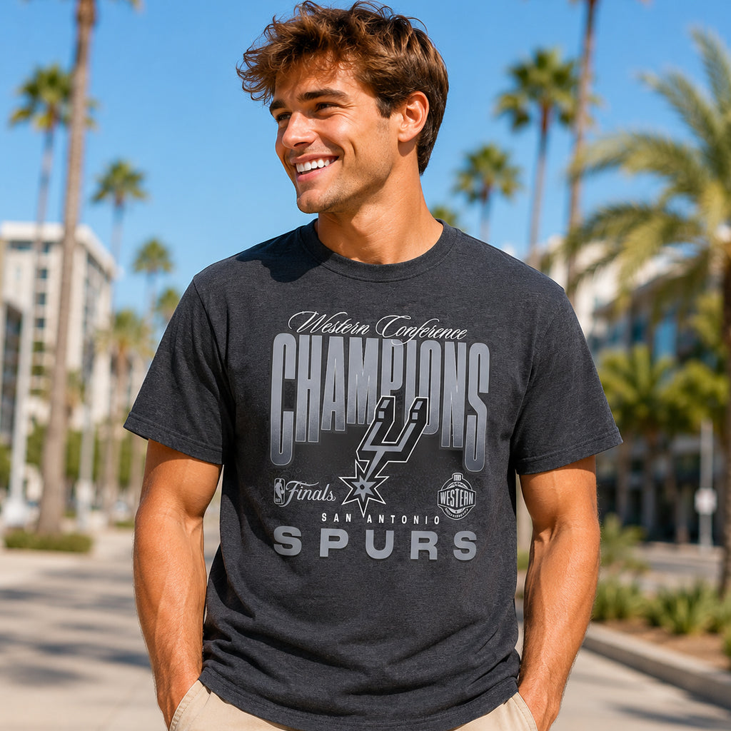 Unisex 2026 Western Conference Champions Heritage Graphic Shirt for Basketball Fans