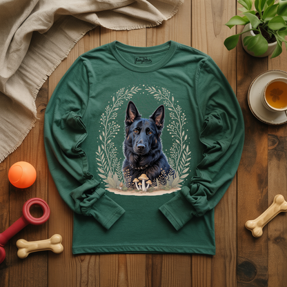 Bohemian Black Shepherd Long Sleeve T-shirt