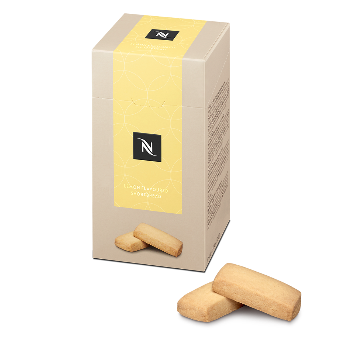 Lemon Flavored Shortbread Biscuits