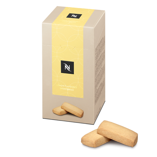 Lemon Flavored Shortbread Biscuits