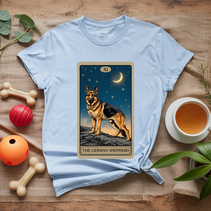 German Shepherd Tarot Card T-shirt