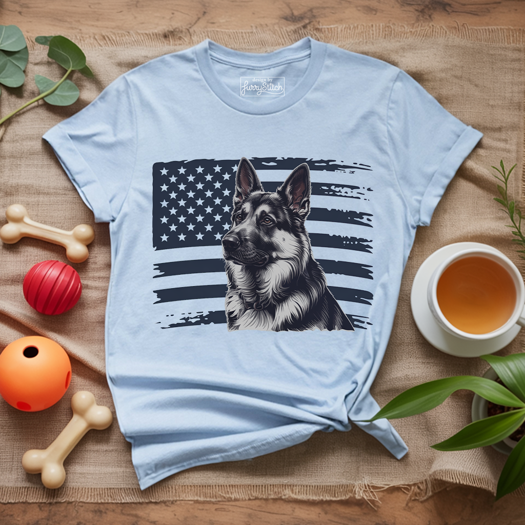 Patriotic Shepherd T-shirt