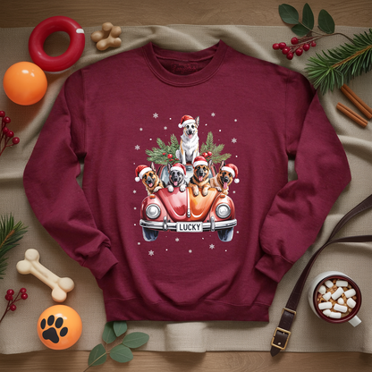 Merry Shepherd Car Sweatshirt