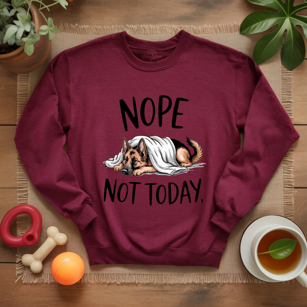 Nope Not Today Sweatshirt