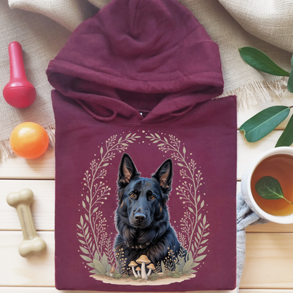 Bohemian Black Shepherd Hoodie