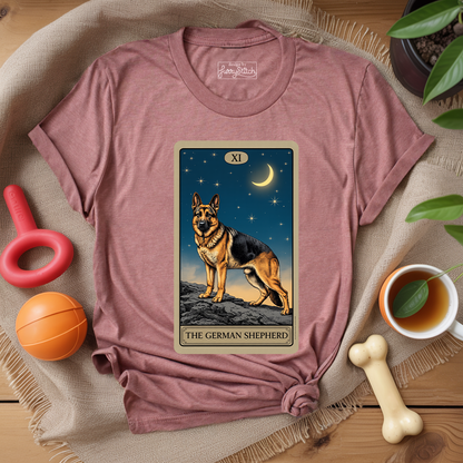 German Shepherd Tarot Card T-shirt