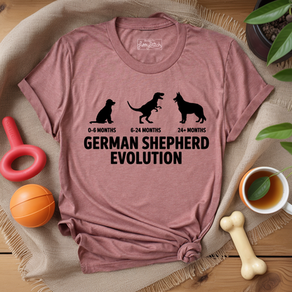 German Shepherd Evolution T-shirt
