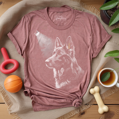German Shepherd Silhouette T-shirt