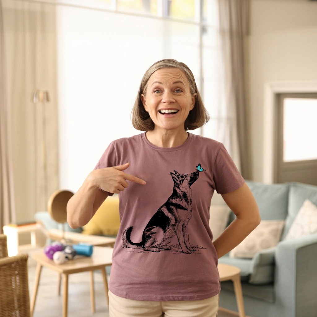 Shepherd Butterfly Kisses T-shirt