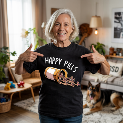 Happy Pills GSD T-shirt