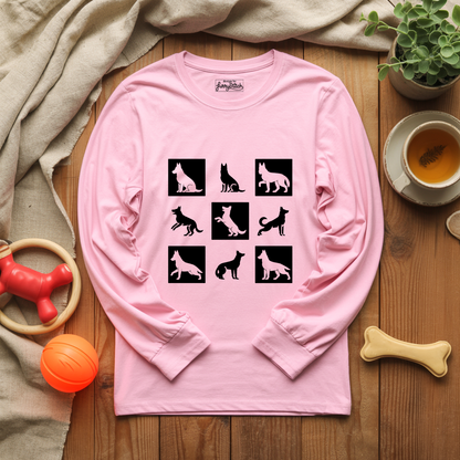 Shepherd Checkerboard Long Sleeve T-shirt