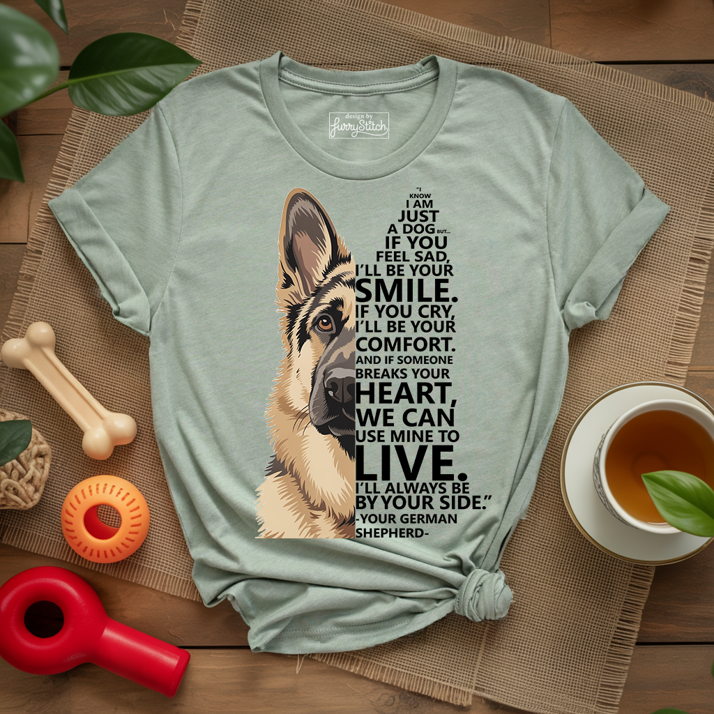 Always By Your Side GSD T-shirt