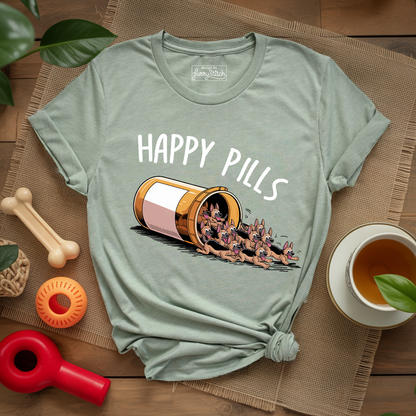 Happy Pills GSD T-shirt