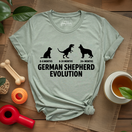 German Shepherd Evolution T-shirt