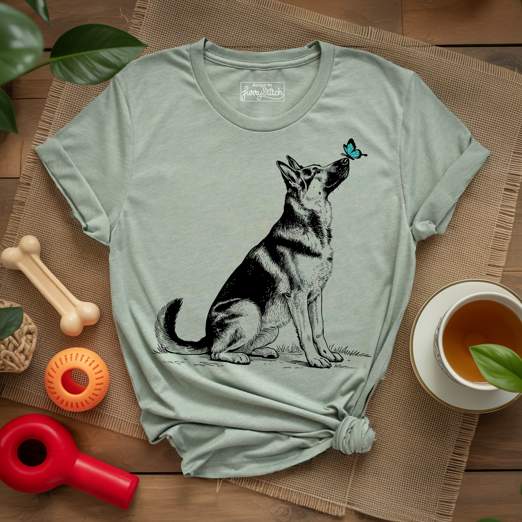 Shepherd Butterfly Kisses T-shirt