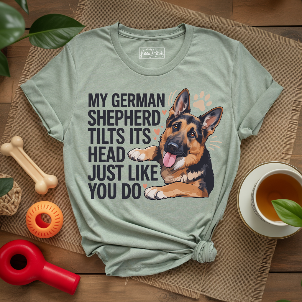 Tilts Its Head T-shirt