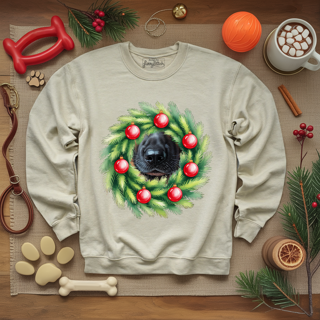 Merry Shepherd Nose Sweatshirt