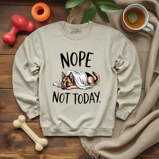 Nope Not Today Sweatshirt