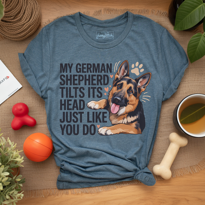 Tilts Its Head T-shirt