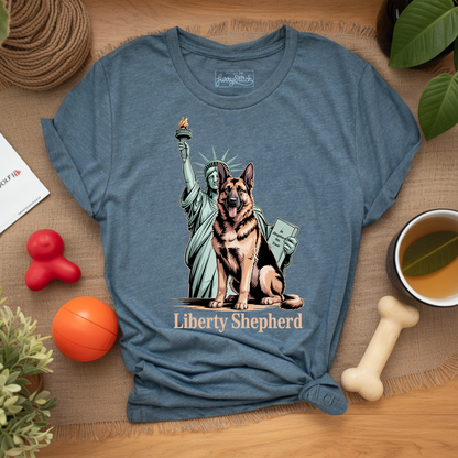 Liberty Shepherd – Loyal & Free Spirit T-shirt