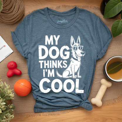 My Dog Thinks I'm Cool T-shirt