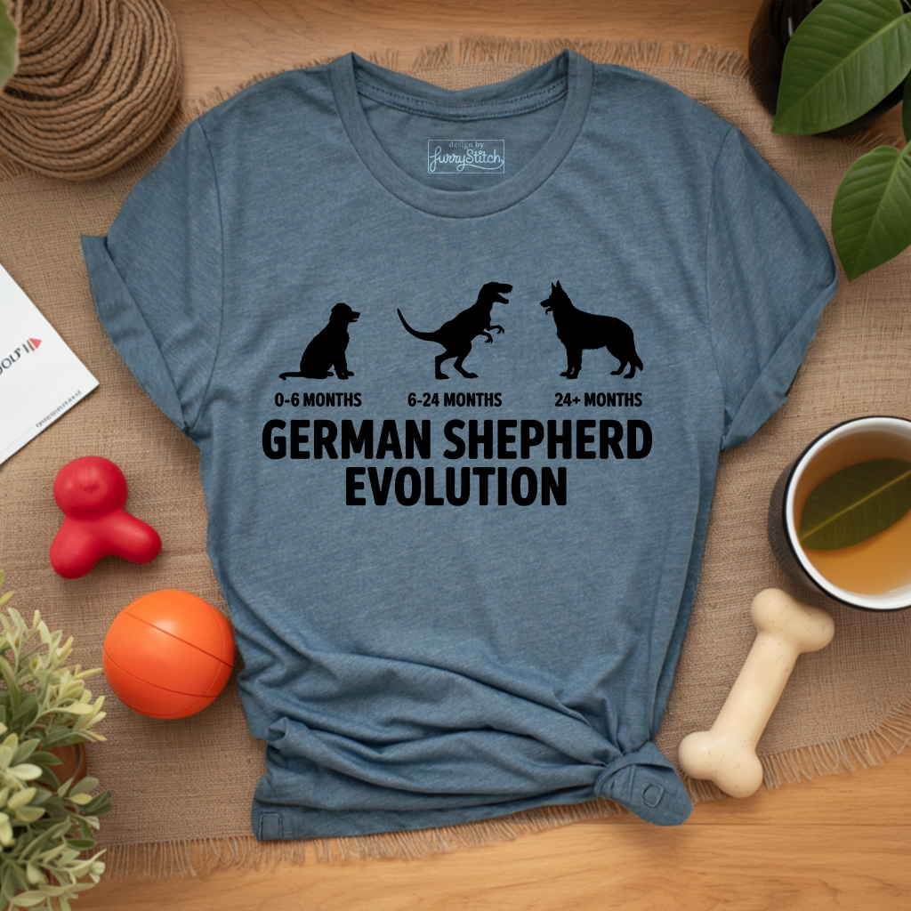 German Shepherd Evolution T-shirt