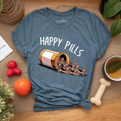 Happy Pills GSD T-shirt