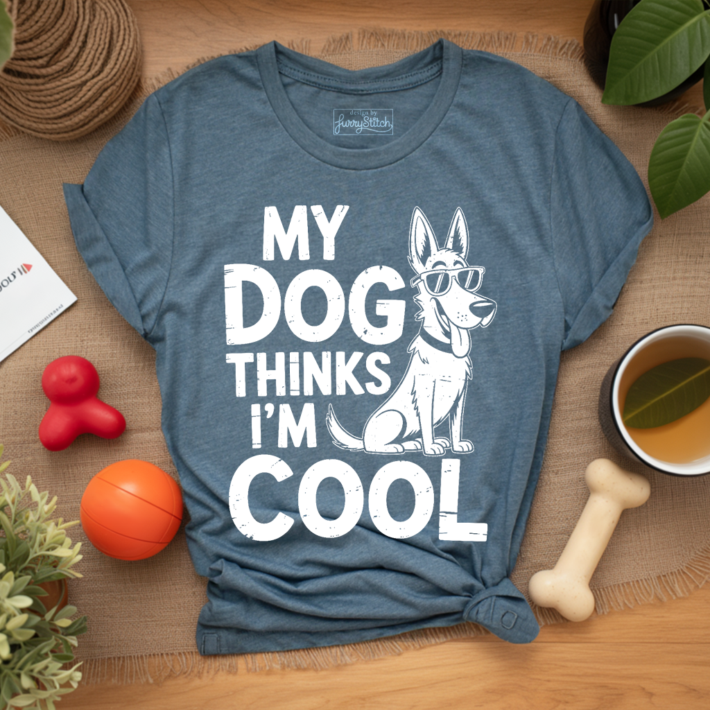 My Dog Thinks I'm Cool T-shirt