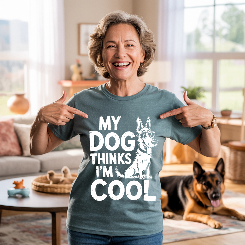 My Dog Thinks I'm Cool T-shirt