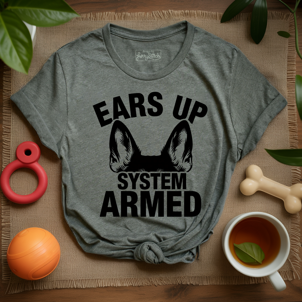 Ears Up System Armed T-shirt