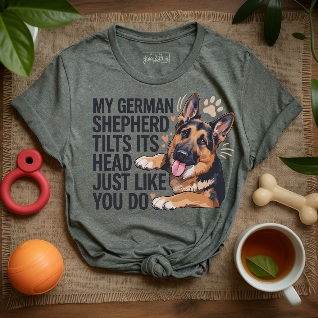 Tilts Its Head T-shirt