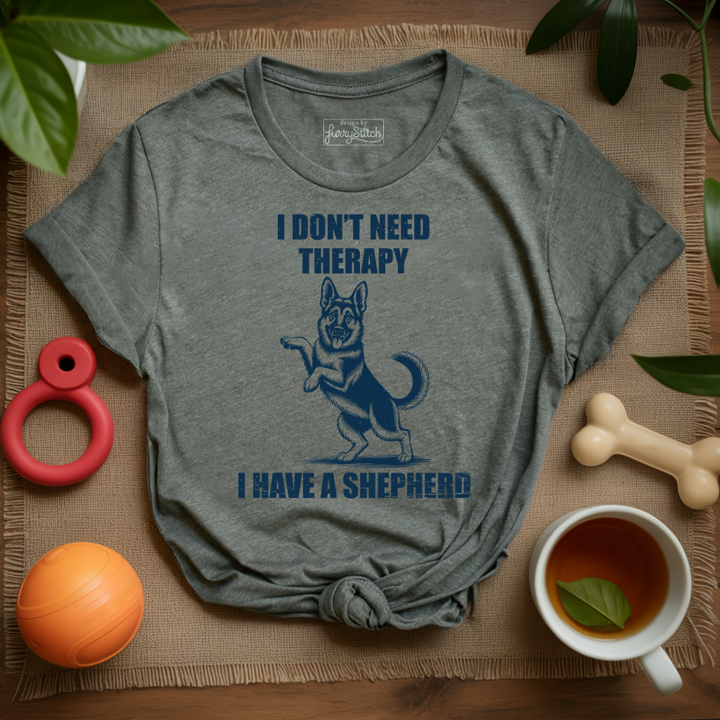 German Shepherd Therapy T-shirt