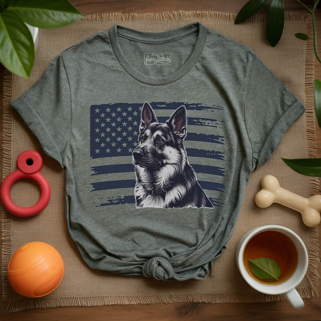 Patriotic Shepherd T-shirt