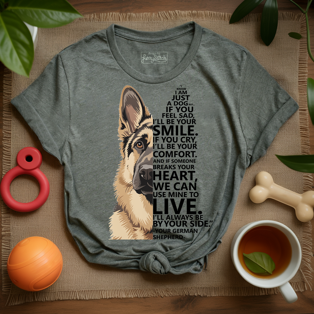 Always By Your Side GSD T-shirt